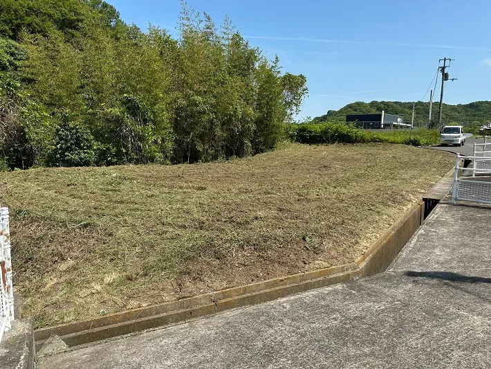 緊急草刈り完了